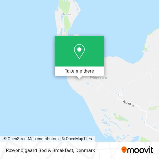Rævehöjgaard Bed & Breakfast map