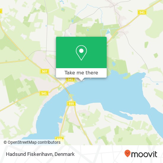 Hadsund Fiskerihavn map