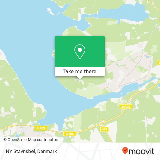 NY Stavnsbøl map