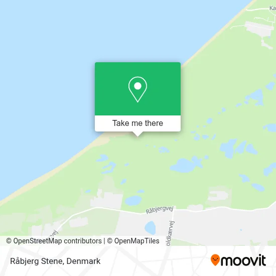 Råbjerg Stene map