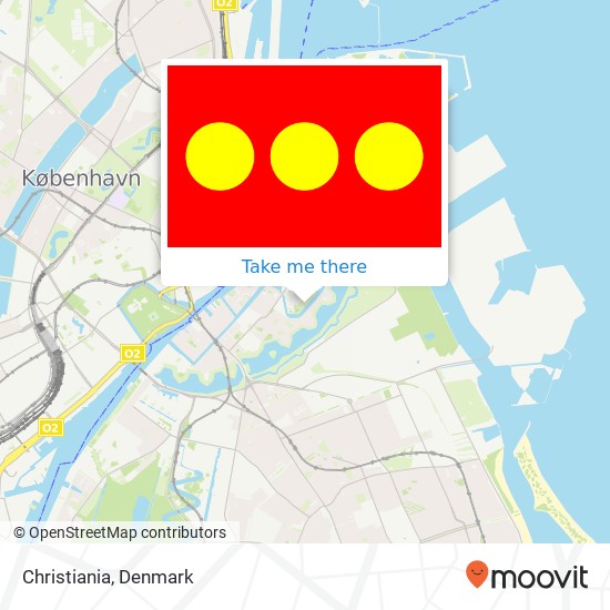 Christiania map