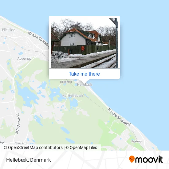 Hellebæk map