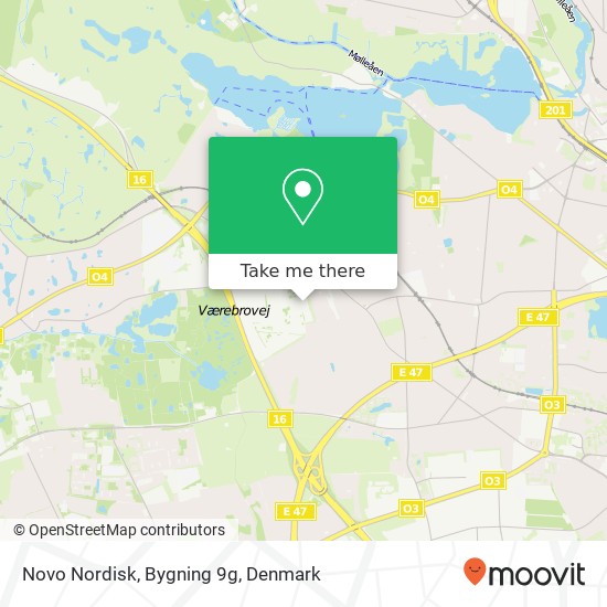 Novo Nordisk, Bygning 9g map
