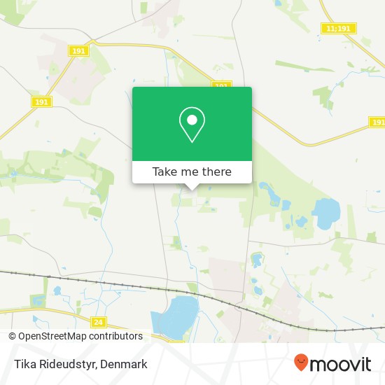 Tika Rideudstyr map