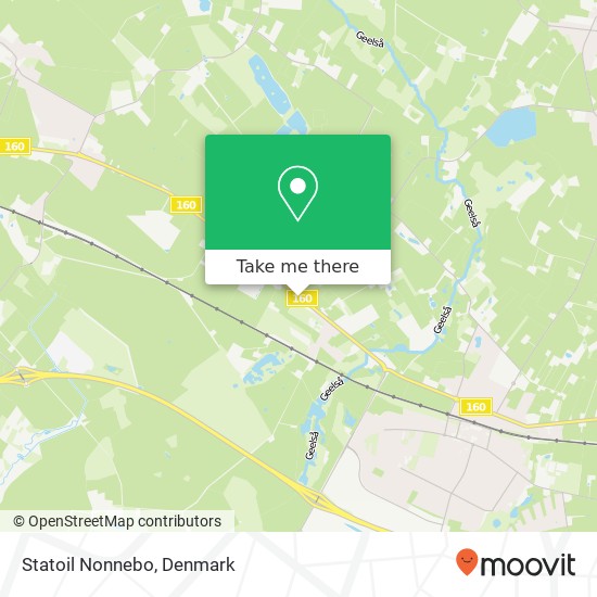 Statoil Nonnebo map