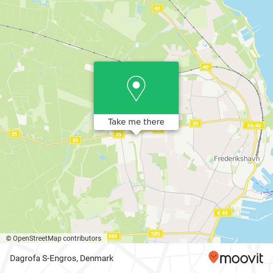 Dagrofa S-Engros map
