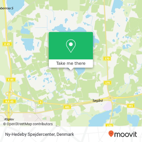 Ny-Hedeby Spejdercenter map