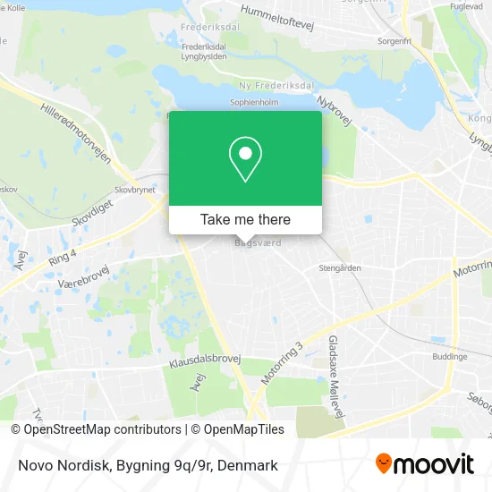 Novo Nordisk, Bygning 9q/9r map
