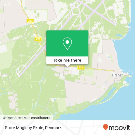 Store Magleby Skole map