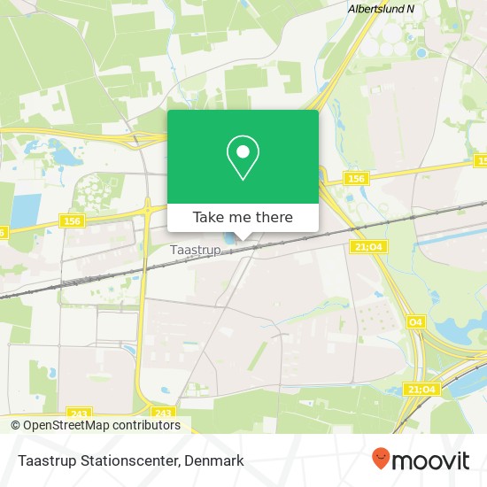Taastrup Stationscenter map
