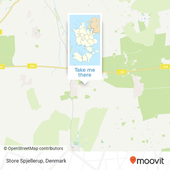 Store Spjellerup map