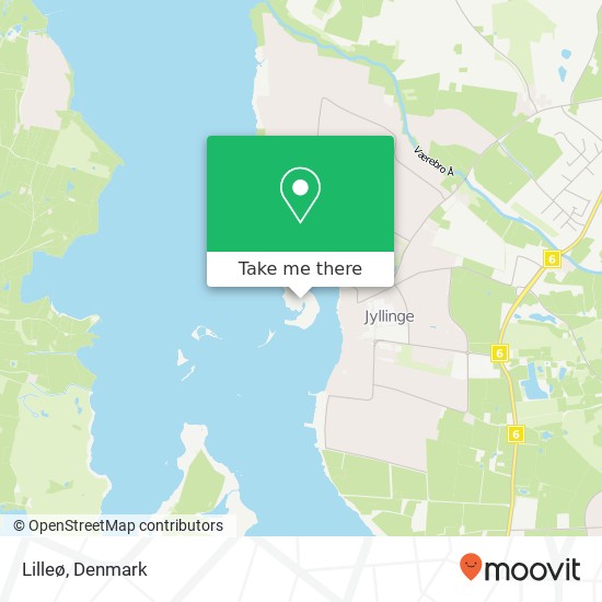 Lilleø map