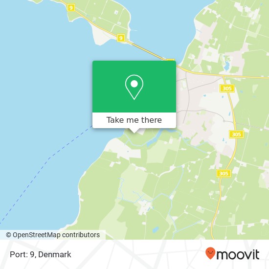 Port: 9 map