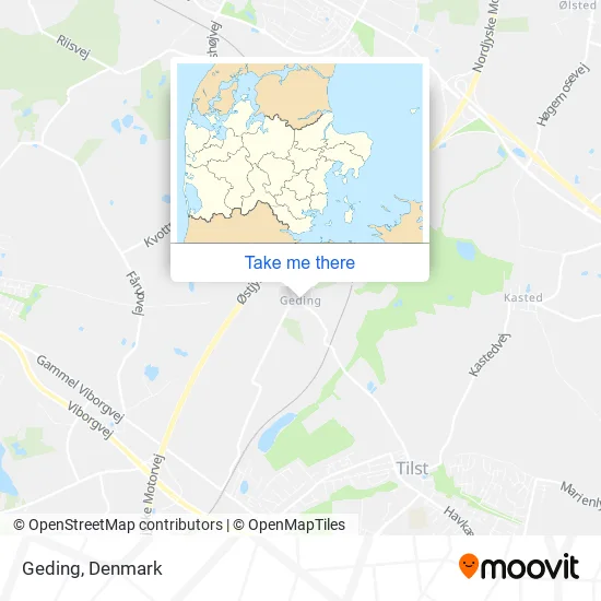 Geding map