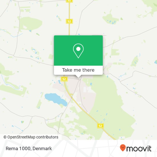 Rema 1000 map