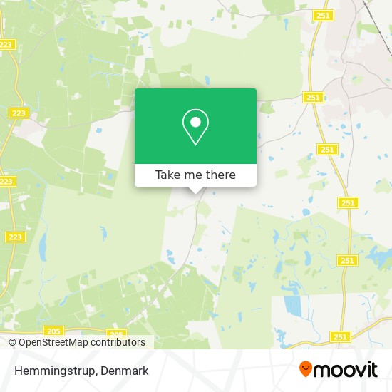 Hemmingstrup map