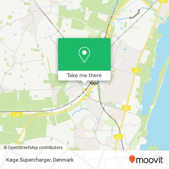 Køge Supercharger map