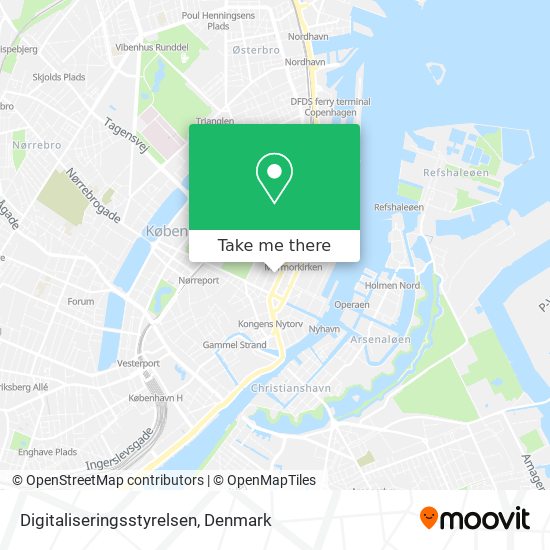 Digitaliseringsstyrelsen map