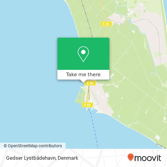 Gedser Lystbådehavn map