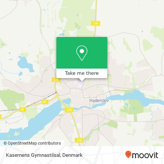 Kasernens Gymnastilsal map