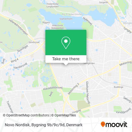 Novo Nordisk, Bygning 9b/9c/9d map