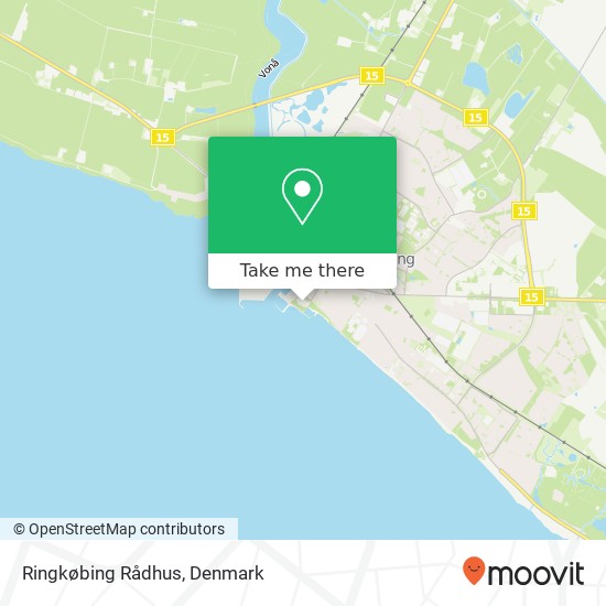 Ringkøbing Rådhus map