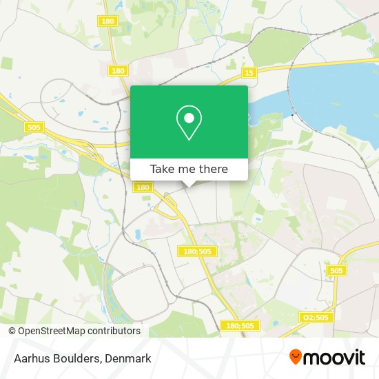 Aarhus Boulders map