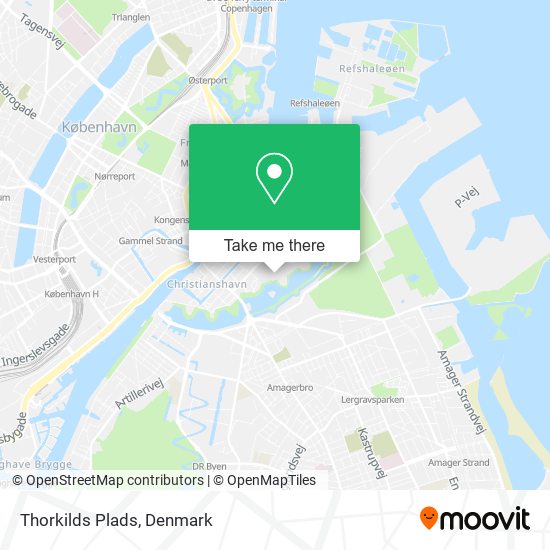 Thorkilds Plads map