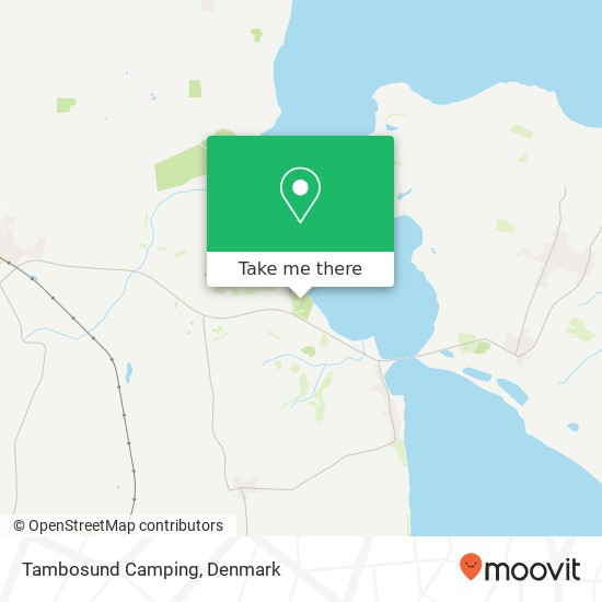 Tambosund Camping map