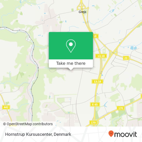 Hornstrup Kursuscenter‎ map