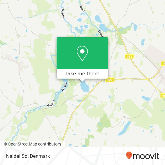 Naldal Sø map
