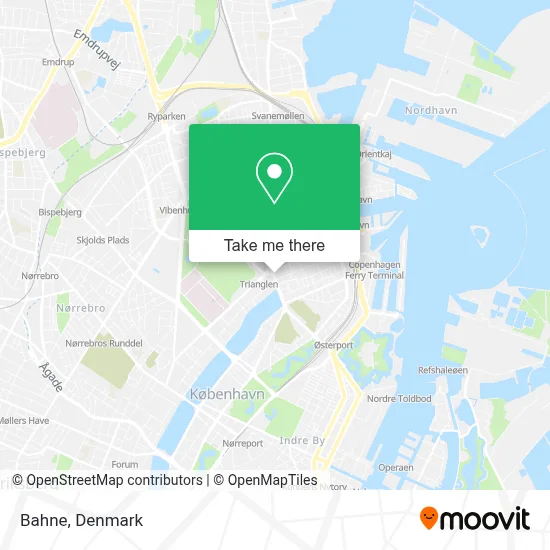 Bahne map