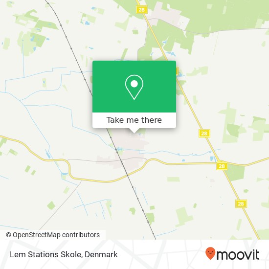 Lem Stations Skole map