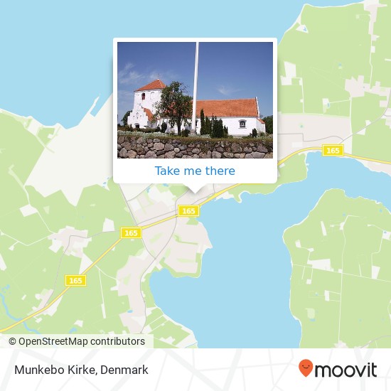 Munkebo Kirke map