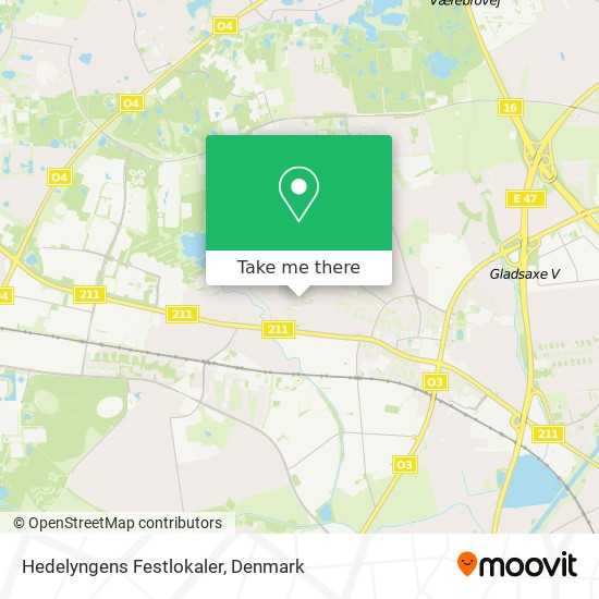Hedelyngens Festlokaler map