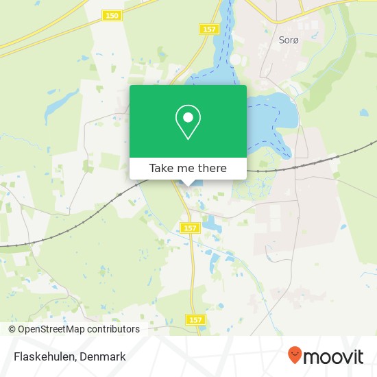 Flaskehulen map