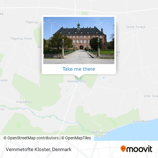 Vemmetofte Kloster map