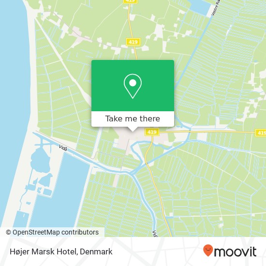 Højer Marsk Hotel map