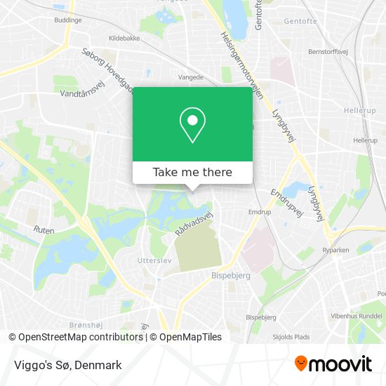 Viggo's Sø map