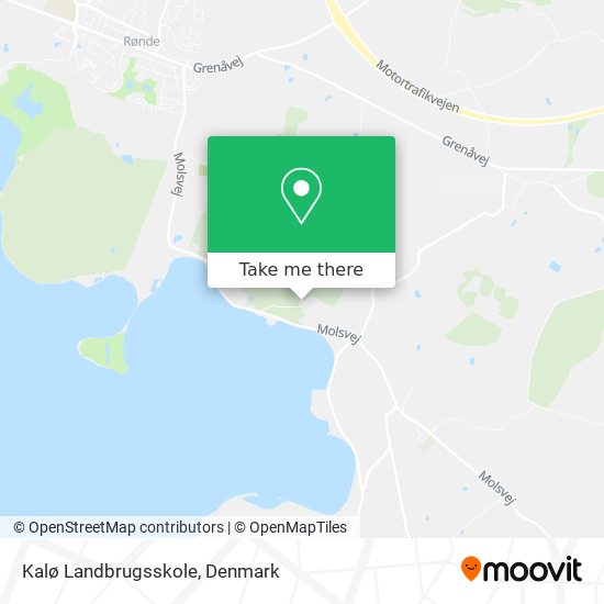 Kalø Landbrugsskole map