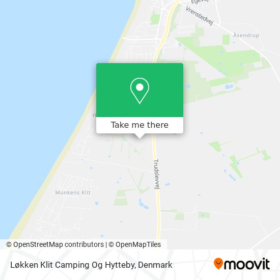 Løkken Klit Camping Og Hytteby map