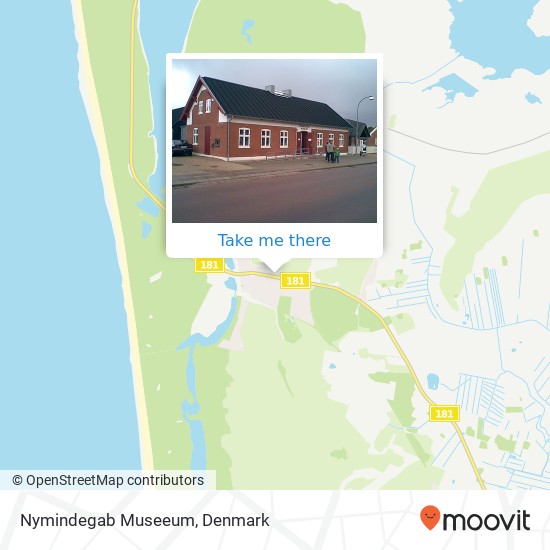 Nymindegab Museeum map