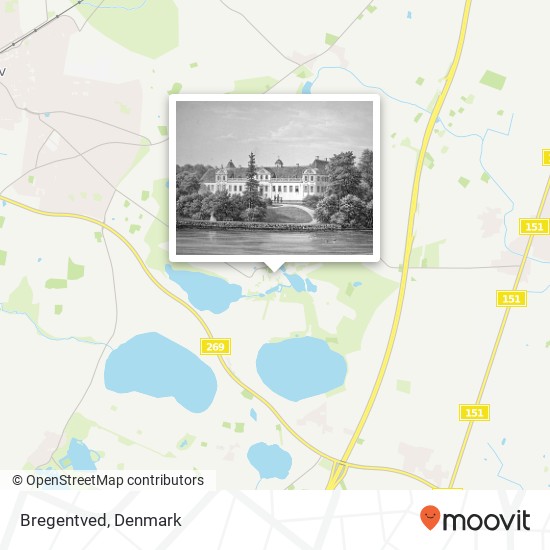 Bregentved map