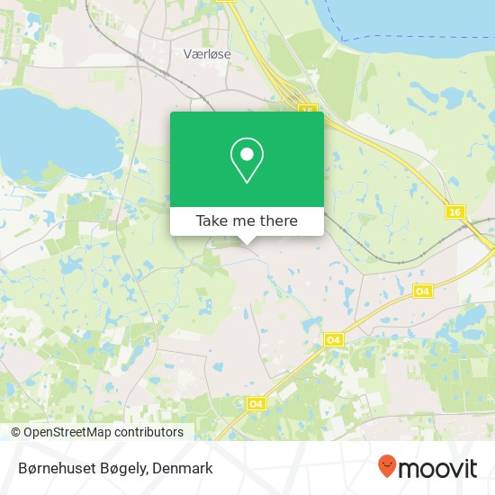 Børnehuset Bøgely map