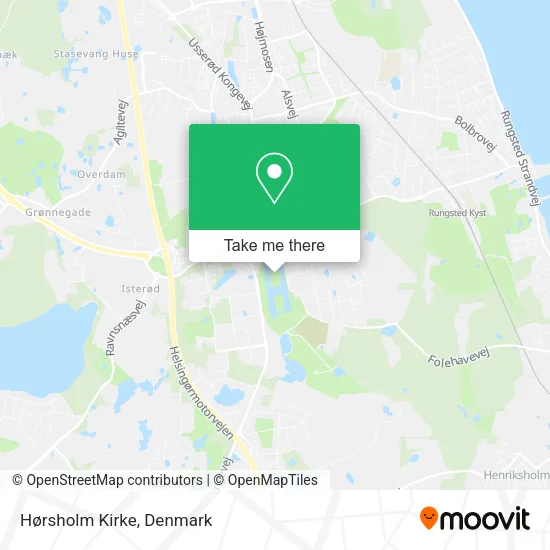 Hørsholm Kirke map