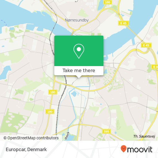 Europcar map