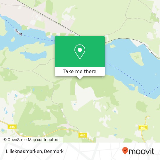 Lilleknøsmarken map
