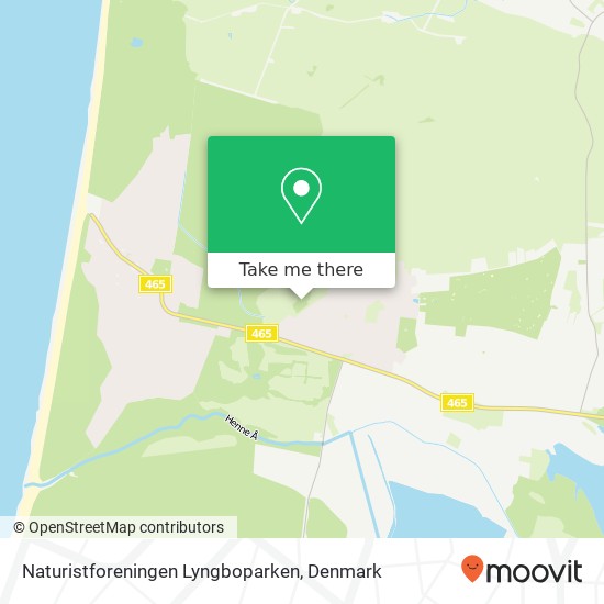 Naturistforeningen Lyngboparken map