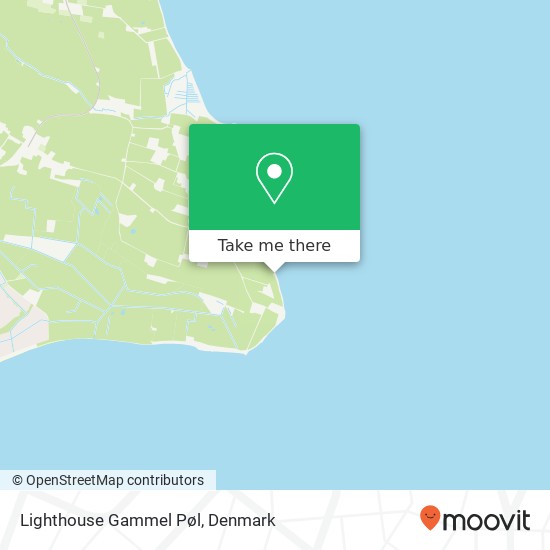 Lighthouse Gammel Pøl map