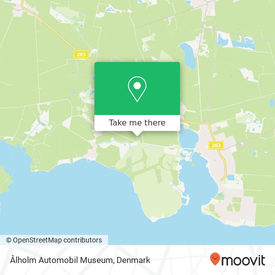 Ålholm Automobil Museum map